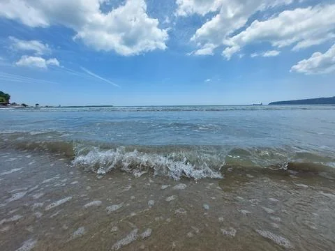 Waves in Varna Stock Photos