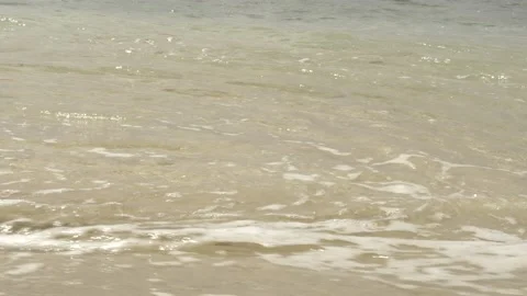 Waves Washing Onto Beach Clip two 스톡 동영상 167775273