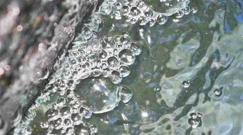 Waves water falling from a height. Vídeo Stock 49972877