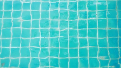 Waves water in the pool with light reflections. 4K Resolution Video stock 93896043