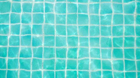 Waves water in the pool with light reflections. 4K Resolution Vidéo 93896257