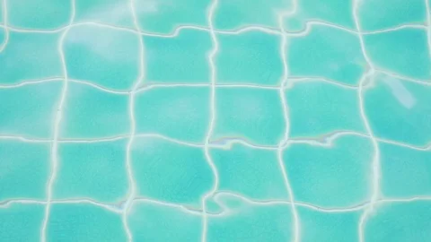 Waves water in the pool with light reflections. slow motion 库存影片 93940192
