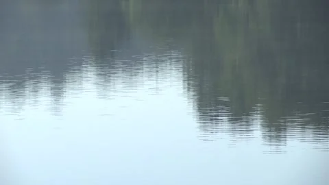 WAVES OF THE WATER WITH REFLECTS Stock Footage 97304094
