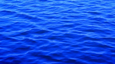 Waves at water surface of lake Stock Footage 37115089