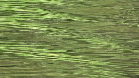 Waves at the water surface from passenger ship Stock Footage 111817634