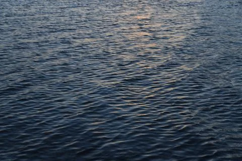 Waves on water surface Stock Photos