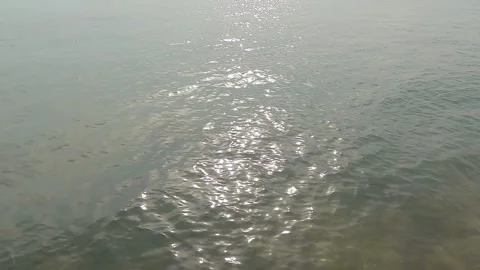 Waves on water surface of sea surface 動画素材 242355156