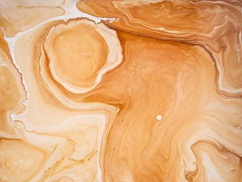Waves, wavy lines, ragged structure. Paint brush Stock Photos
