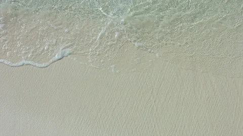 Waves white beach Stock Footage 87141983