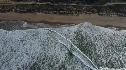 WAVES ZENITAL DRONE 4K Video stock 284677296