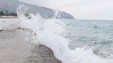 Waves03 Video stock 123730676