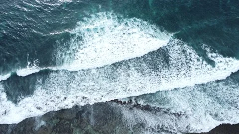 Waves_Beach_Bolinao_Drone Stock Footage 231394110