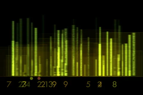 Wavescope Stock Footage 887171