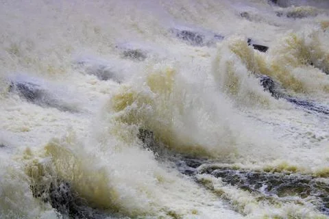 WavesCrashingV3 Fotos Stock