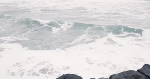 Wavesspeed Oregon Ocean Stock Footage 260651344