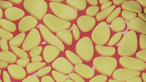 Wavey Dots Stock Footage 253643229