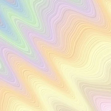 Wavey layers background. Appealing banner in pastel colors. Can be used as .. Stock Illustration