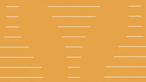 Wavey Lines, Orange Background 01 库存影片 150186367