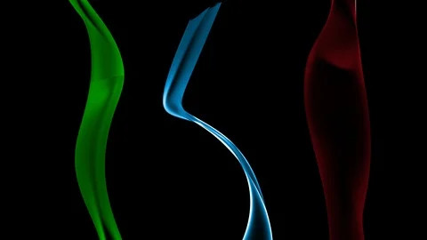 Wavey Material Animated Graphic With Alpha Channel 4k Stock Footage 100702093