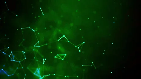 Waving 3D Hexagon Pattern Background Loop Stock Footage 315875464