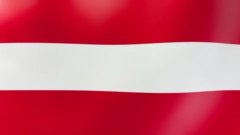 Waving Austrian Flag Stock Footage 292524987