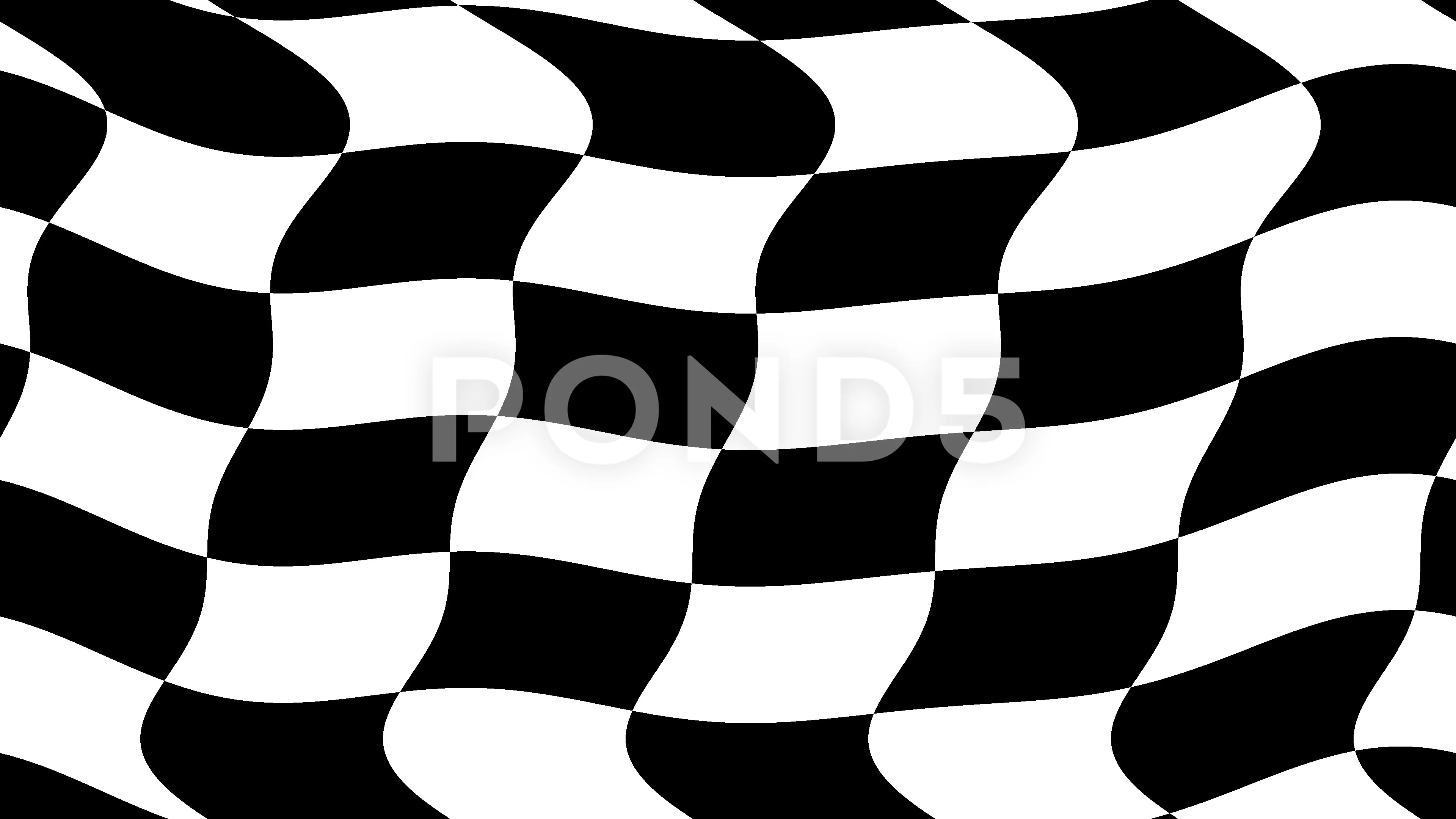 wavy checkered flag vector