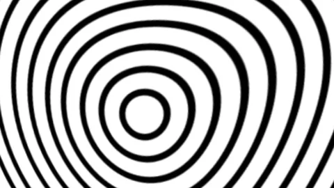 WAVING  CIRCLES 05 slow Stock Footage 85944275