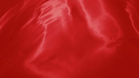 Red Cloth fluttering in the Wind., Stock Video