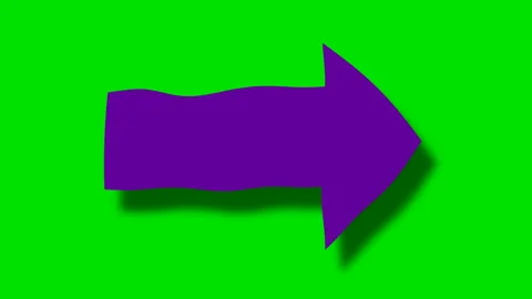 WAVING COLORED ARROW Start-Stop Stock Footage 149959296