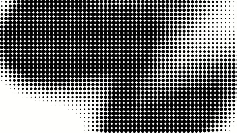 Waving Diagonal Halftone Dots Pattern Animation Stock Footage 311779402