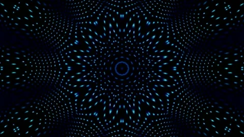 Waving Digital Dot Seamless Loop Hypnotic Geometric Light Pattern Animation Stock Footage 317943990