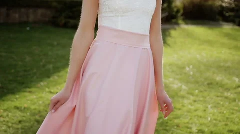 Waving dress Stock Footage 62448971