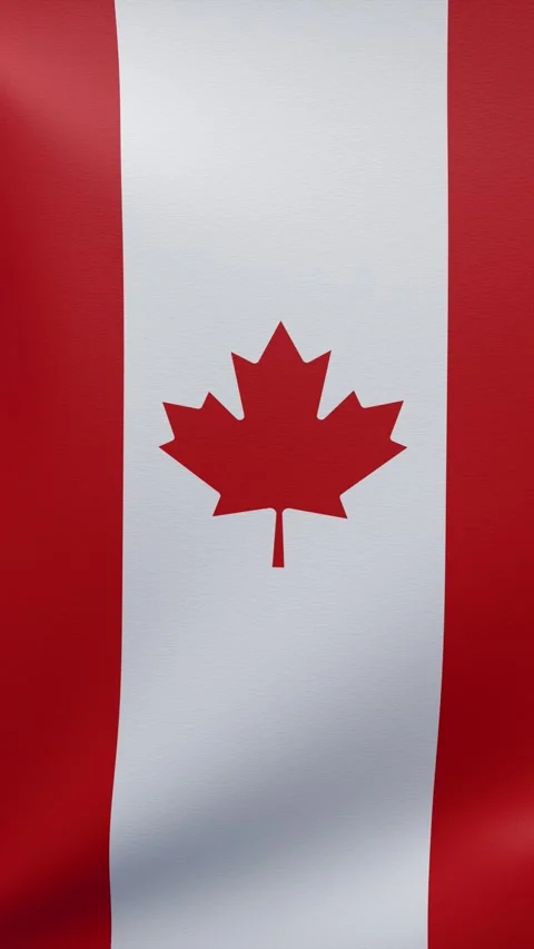 Waving flag of Canada	 Stock Footage 318975977