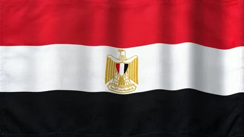 Waving flag of Egypt Stock Footage 340523260