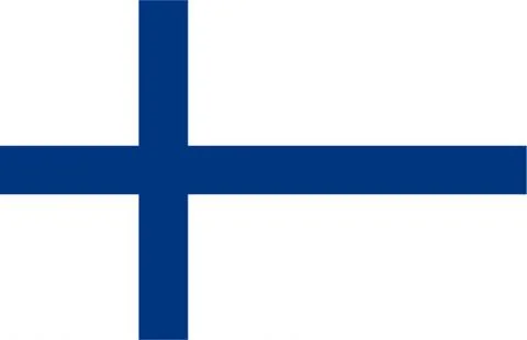 Waving Flag of Finland Stock Illustration