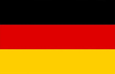 Waving Flag of Germany Stock Illustration
