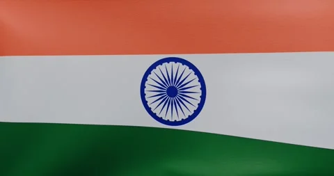Waving flag of India	 Stock Footage 318976748