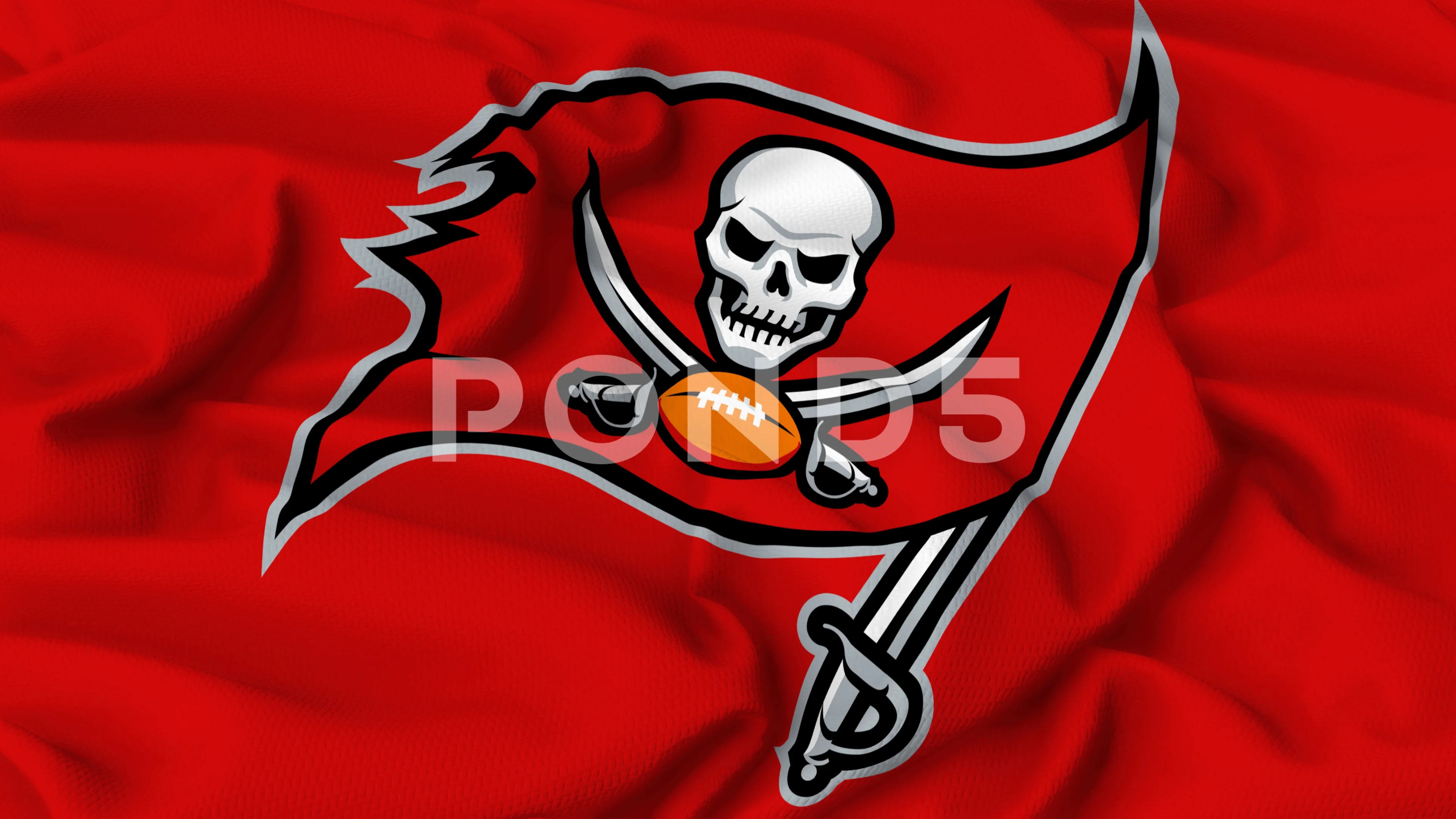 National Football League, NFL Flag Seamless Looped Waving with