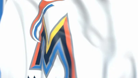 Miami Marlins new colors editorial stock image. Image of colors