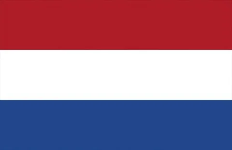 Waving Flag of the Netherlands Stock Illustration