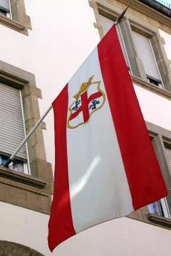 Waving flag  Stock Photos