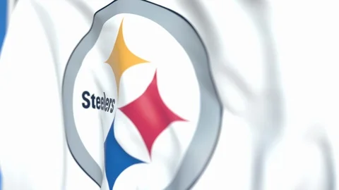 Pittsburgh Steelers Flag American Football Team National Football League  Nfl Stock Video Footage by ©ianm36 #188027404