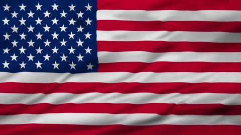 Waving Flag of USA 스톡 동영상 171034668