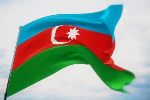 Waving flags of the world - flag Stock-Illustration