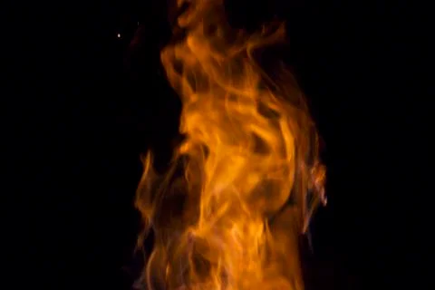 Waving Flame Stockfoto's