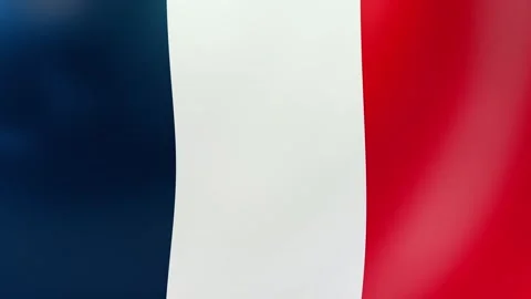 Waving French Flag Stock Footage 292528202