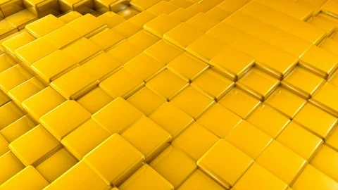 Waving Gold Bars Stock Footage 121128274