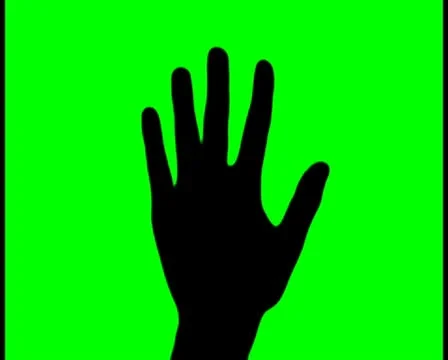 Waving hand V4 - PAL Stock Footage 10755616