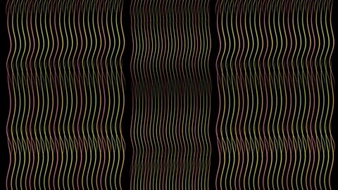 Waving lines motion background Stock Footage 71163820