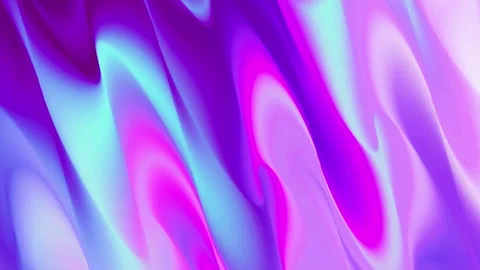 Waving liquid holographic gradient wave background 4K resolution Stock Footage 255350038